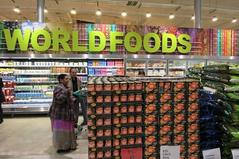 Morrisons World Food section